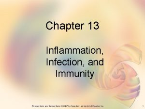 Chapter 13 Inflammation Infection and Immunity Elsevier items