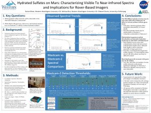Hydrated Sulfates on Mars Characterizing Visible To NearInfrared