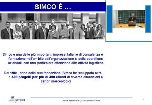 SIMCO Simco una delle pi importanti imprese italiane