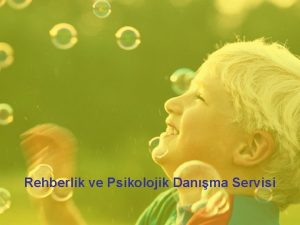 Rehberlik ve Psikolojik Danma Servisi Kiisel snr deyince