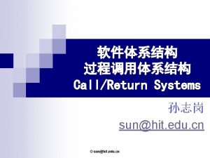 CallReturn Systems sunhit edu cn sunhit edu cn