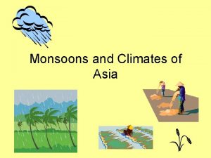 Monsoons and Climates of Asia Austell GA Sept