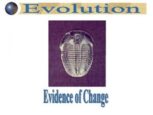 Evolve Means to Change Over Time The belief