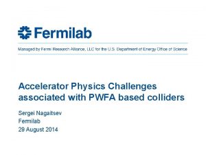 Accelerator Physics Challenges associated with PWFA based colliders