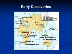 Early Discoveries Stages of Early Human Development Paleolithic