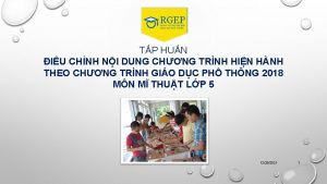 TP HUN IU CHNH NI DUNG CHNG TRNH