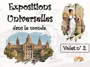 LExposition universelle de 1893 se tient du 1