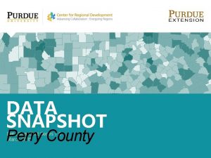 DATA SNAPSHOT Perry County Data Snap Shot Series