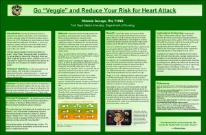 Go Veggie and Reduce Your Risk for Heart