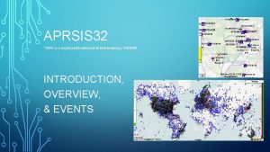 APRSIS 32 APRS is a registered trademark of