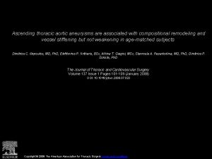 Ascending thoracic aortic aneurysms are associated with compositional