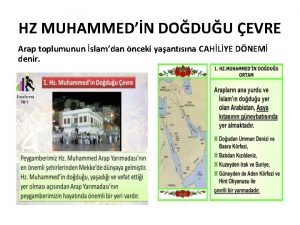 HZ MUHAMMEDN DODUU EVRE Arap toplumunun slamdan nceki