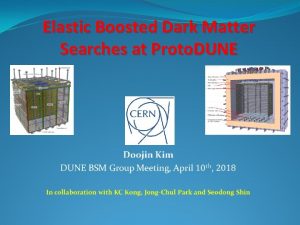 Elastic Boosted Dark Matter Searches at Proto DUNE