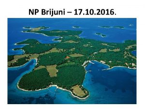 NP Brijuni 17 10 2016 Uenici petih razreda