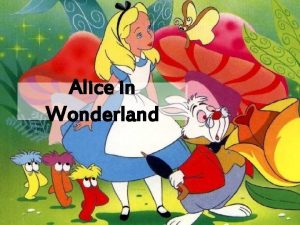 Alice in Wonderland Alice in Wonderland A 1951