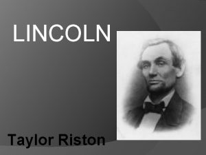 LINCOLN Taylor Riston Kellogg vs Crain AuthorCreator Author