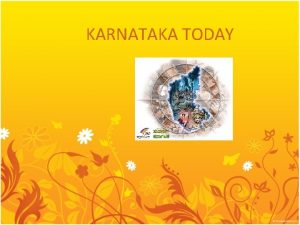 KARNATAKA TODAY Literacy rate 2001 Karnataka Karnataka Focus