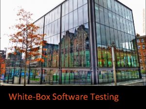 https flic krp8 MHki H WhiteBox Software Testing