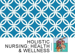 HOLISTIC NURSING HEALTH WELLNESS 1 HEALTH PROMOTION Road