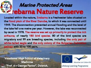 Marine Protected Areas Srebarna Nature Reserve Located within