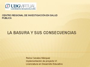 CENTRO REGIONAL DE INVESTIGACIN EN SALUD PBLICA LA