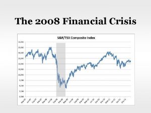 The 2008 Financial Crisis Background Financial Markets Wall