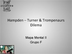 Hampden Turner Trompenaurs Dilema Mapa Mental II Grupo