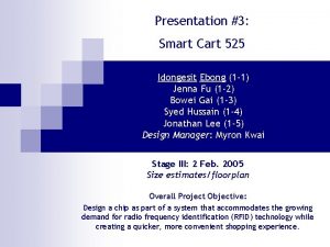 Presentation 3 Smart Cart 525 Idongesit Ebong 1