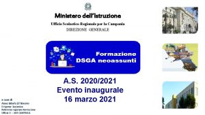 Ministero dellIstruzione Ufficio Scolastico Regionale per la Campania
