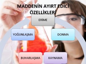 MADDENN AYIRT EDC ZELLKLER ERME YOUNLAMA BUHARLAMA DONMA