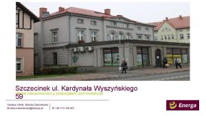 Szczecinek ul Kardynaa Wyszyskiego Oferta nieruchomoci z potencjaem