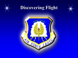 Discovering Flight Chapter Overview Discovering Flight The Early
