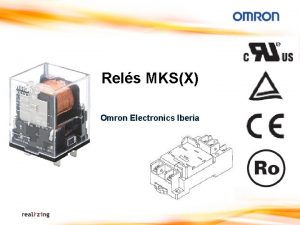 Rels MKSX Omron Electronics Iberia MKSX Descripcin Alta