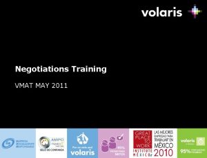 Negotiations Training VMAT MAY 2011 Dilbert on Negotiations