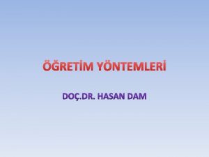 RETM YNTEMLER 8 Gezi Gzlem Yntemi a Kapsam