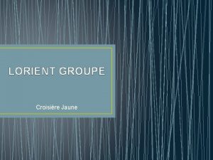 LORIENT GROUPE Croisire Jaune HAMMAMET Htel Club Prsident