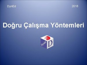 Dyn Ed 2018 Doru alma Yntemleri Dil renmek