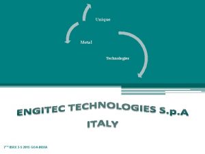 Unique Metal Technologies 7 TH IBRX 3 5