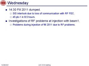 Wednesday n 14 30 Fill 2011 dumped SIS