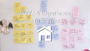 POVs Experience Prototypes Our Team David Evan Tessera