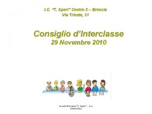 I C T Speri Centro 2 Brescia Via