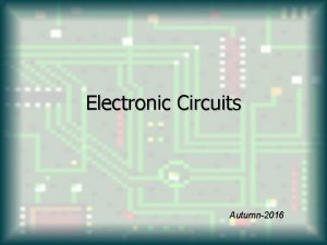 Electronic Circuits Autumn2016 Course Books Textbook Electronic Devices