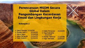 Perencanaan MSDM Secara Global Dalam Pengembangan Kecerdasan Emosi