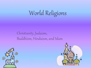 World Religions Christianity Judaism Buddhism Hinduism and Islam