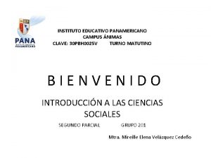 INSTITUTO EDUCATIVO PANAMERICANO CAMPUS NIMAS CLAVE 30 PBH