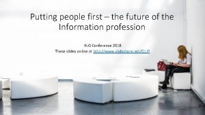 Putting people first the future of the Information