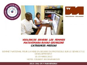 LOGO VIOLENCES ENVERS LES FEMMES MATAVIMANA RAVAO GEORGINE