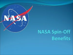 NASA SpinOff Benefits Computer Life without it Computer