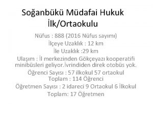 Soanbk Mdafai Hukuk lkOrtaokulu Nfus 888 2016 Nfus