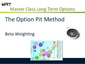 Master Class Long Term Options The Option Pit